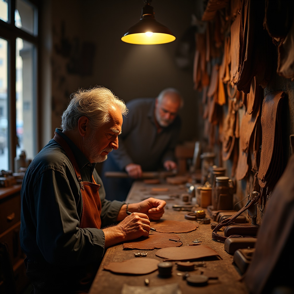Reportage fotografico di una bottega artigiana torinese