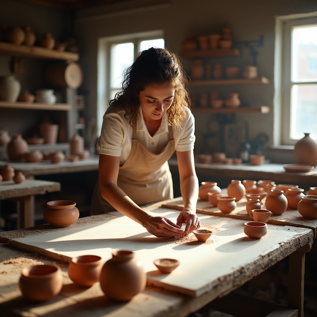 Shooting fotografico in laboratorio artigianale