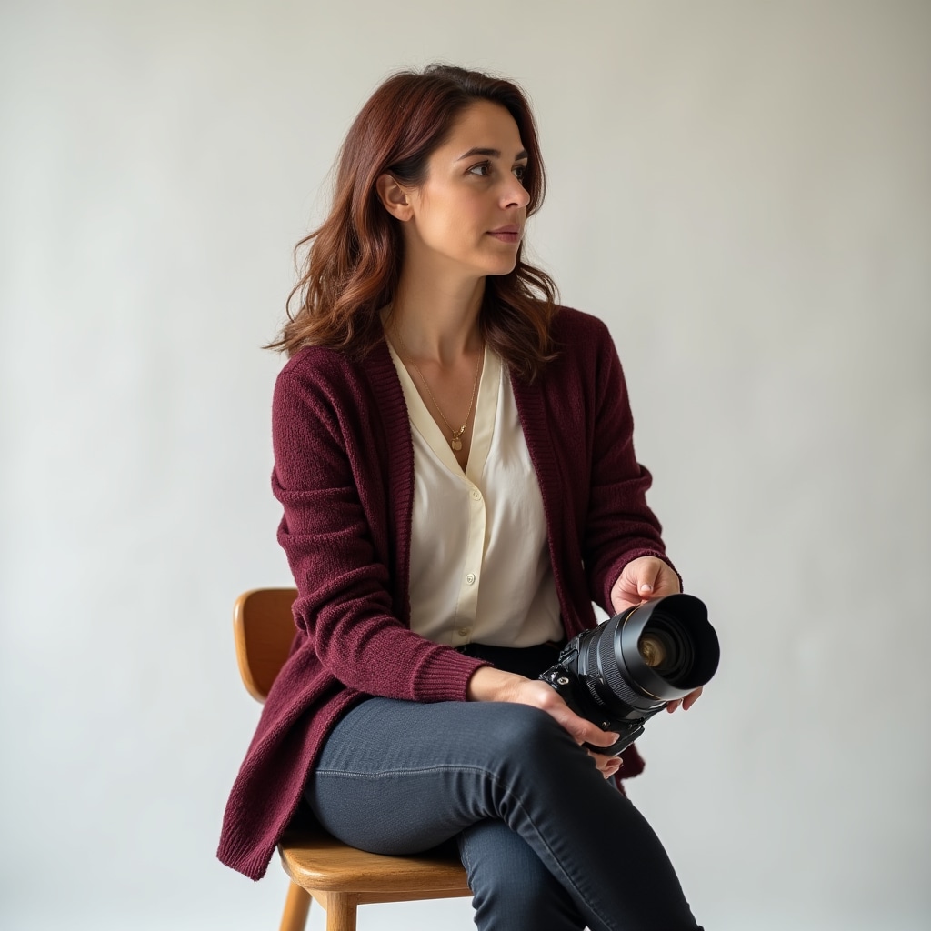 Fotografa specializzata in ritratti professionali